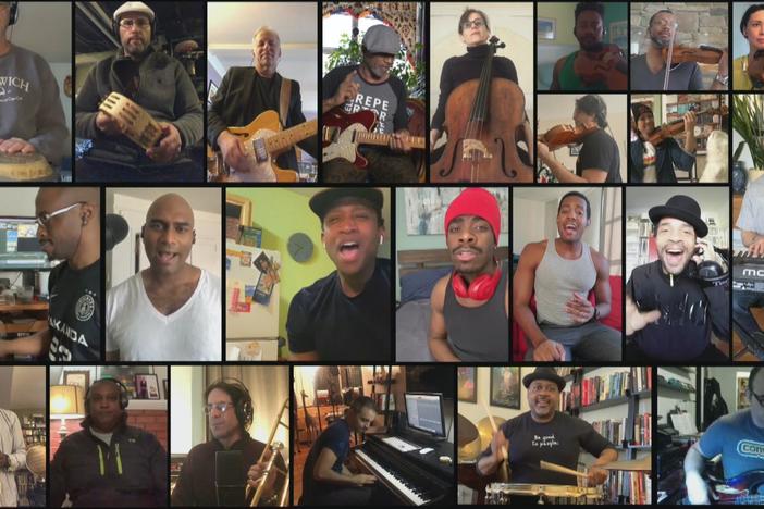 ‘A smile so bright’ as this Broadway cast gathers for digital performance