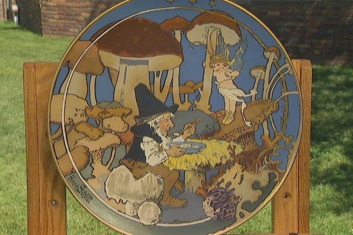 Appraisal: 1901 Heinrich Schlitt Mettlach Charger