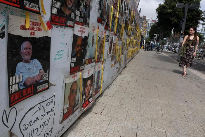 Niece of American held hostage in Gaza for 8 months updates efforts to bring him home
