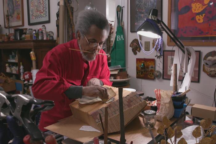 Napoleon Jones-Henderson's new exhibit shows his unflagging spirit and artistic prowess
