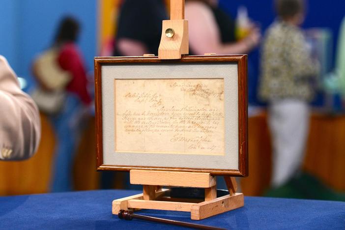 Appraisal: 1778 George Washington Letter, from Bismarck, Hour 3.