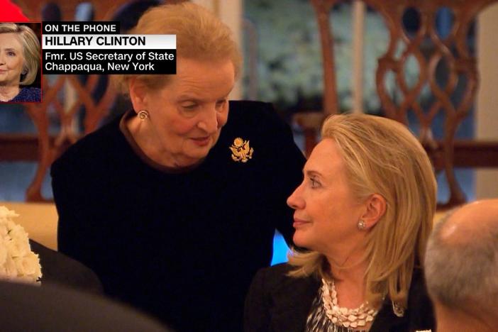 Hillary Clinton joins the show.