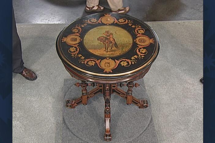 Appraisal: American Parlor Table, ca. 1875, from Vintage Sacramento.