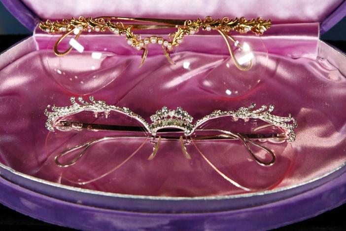 Schiaparelli Eyeglasses, ca. 1955, from Atlanta Hour 1.