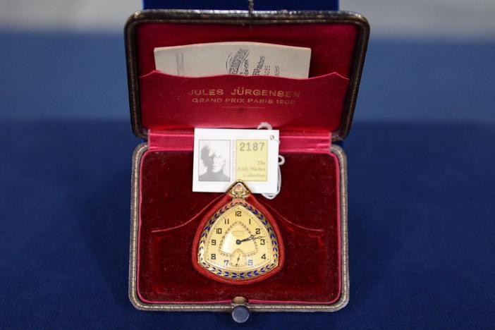 Appraisal: Andy Warhol-owned Jules Jürgensen Watch, ca. 1921, from Cleveland Hr 3.