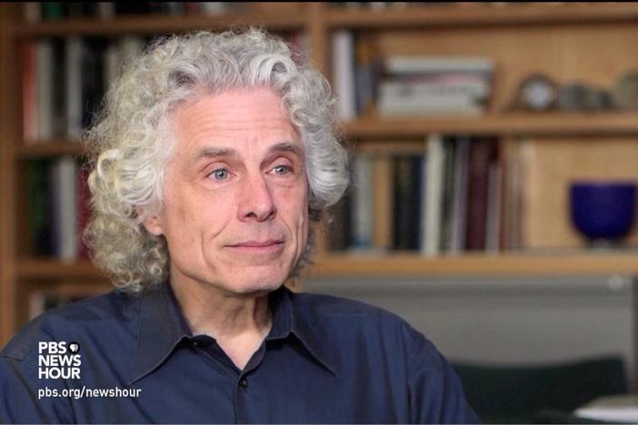 The welfare of humankind has never been better, according to psychologist Steven Pinker.