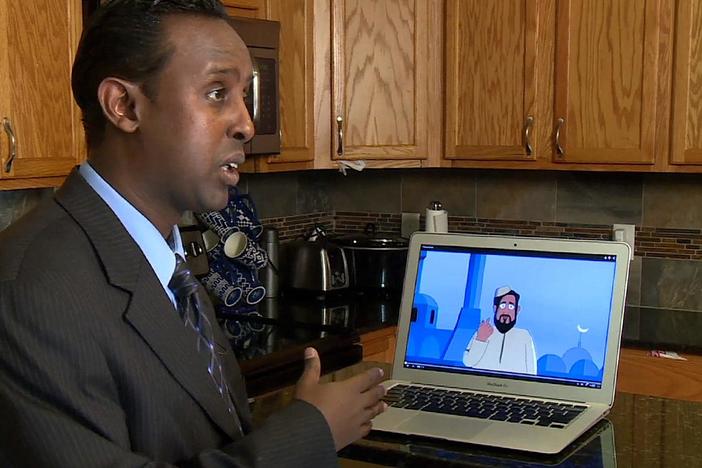 A man created a cartoon series to take on the extremist messages of Islamic terrorists.