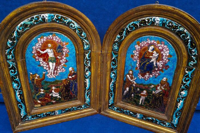 Appraisal: 1557 Jean Pénicaud II Limoges Enamel Panels
