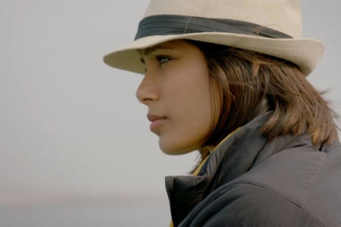Freida Pinto takes a hectic ferry trip across the Brahmaputra.