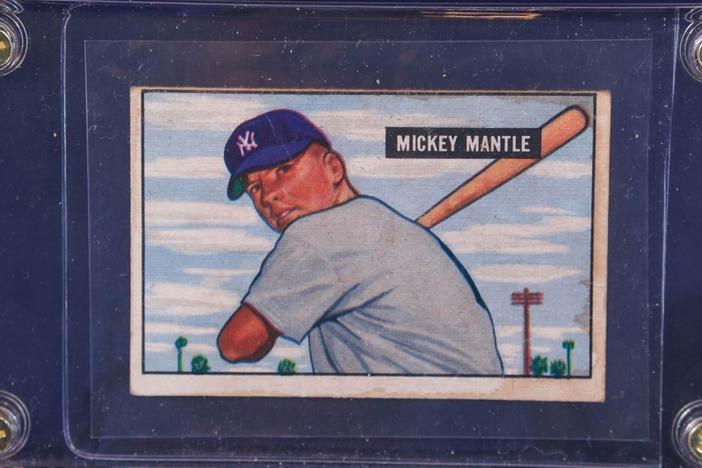 Appraisal: 1951 Bowman Mickey Mantle Baseball Card