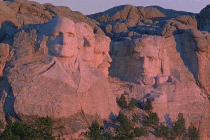 Mount Rushmore is the biggest monument on the face of the earth.