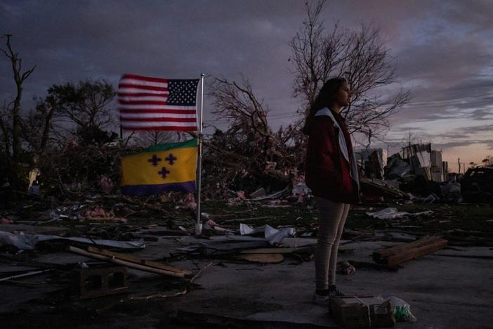 News Wrap: Severe storms leave widespread damages across six state in the Deep South