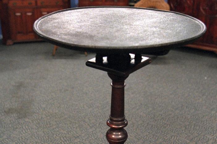 Appraisal: Philadelphia Candlestand, ca. 1765, from Vintage New York.