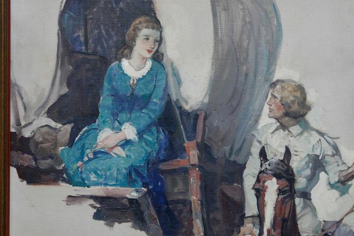 Appraisal: 1936 Frank E. Schoonover Oil Painting