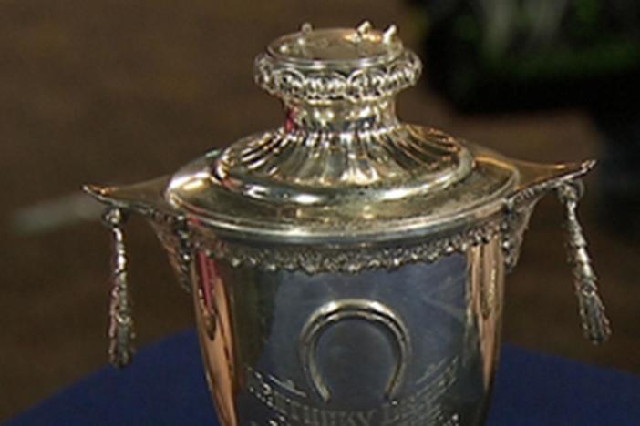 Appraisal: 1955 Willie Shoemaker Kentucky Derby Trophy, from Palm Springs Hour 1.