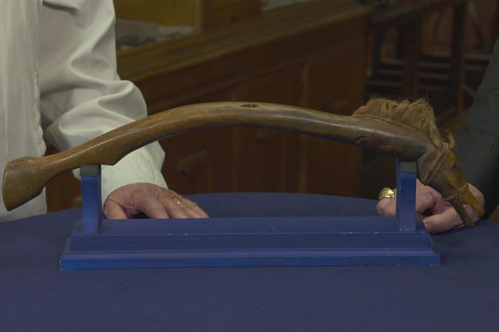 Appraisal: Fake Lakota Horse Stick, ca. 1930