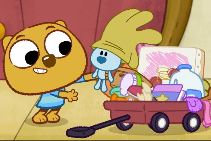 The Wombats organize the Treeborhood Talent Show. / Zeke searches for his own collection.