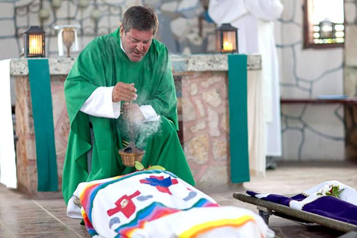 Father Rick Frechette became a physician to care for Haiti’s poor children.