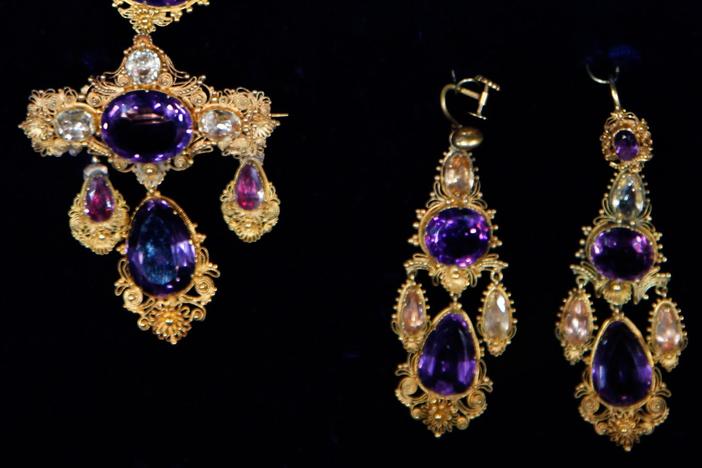 Appraisal: Georgian Cannetille Jewelry Suite, from Seattle Hour 1.