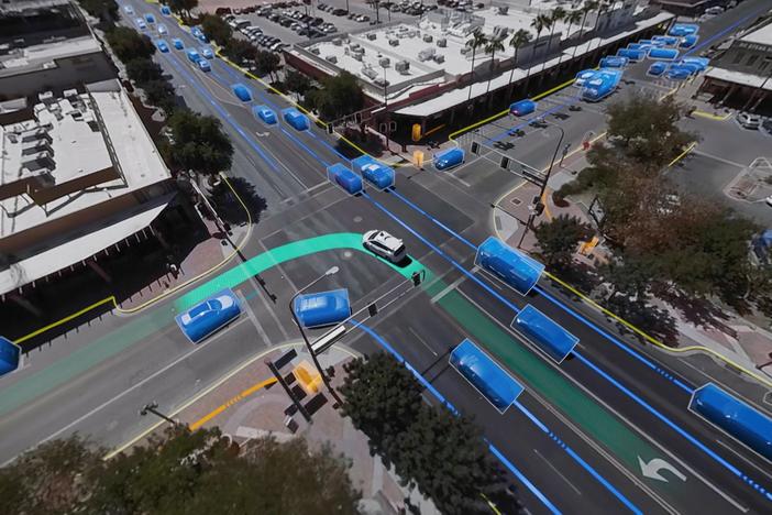 There’s a lot going on ‘under the hood’ of a self-driving car.