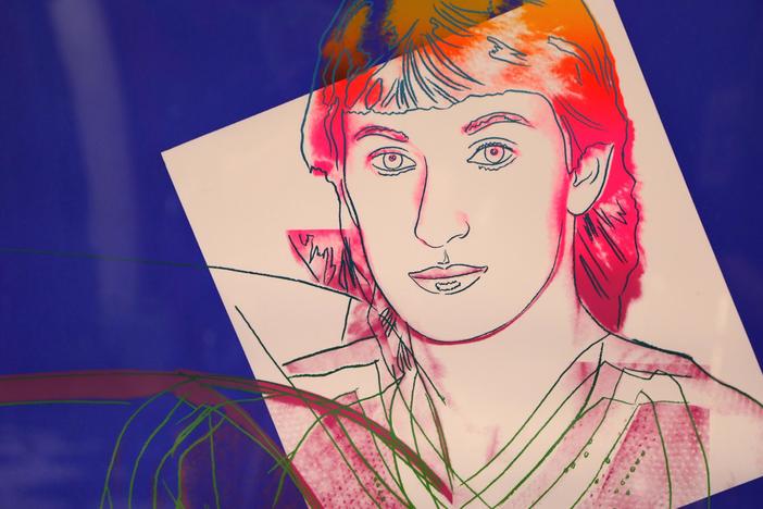 Appraisal: 1984 Andy Warhol "Wayne Gretzky #99" Print