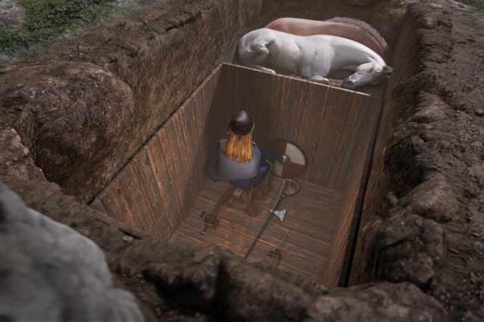 Archaeologist Neil Price breaks down the cultural bias behind this warrior's grave.