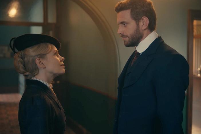 Kate Phillips, Tom Durant-Pritchard, and more discuss Eliza and DI Alexander Blake's relationship.