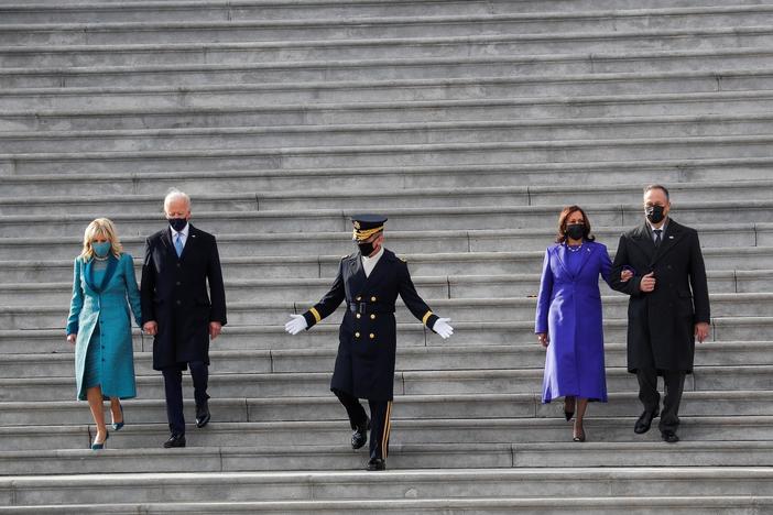 Biden calls for unity in a deeply divided nation