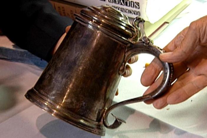 Appraisal: Philadelphia Tankard, ca. 1710, from Vintage Los Angeles.
