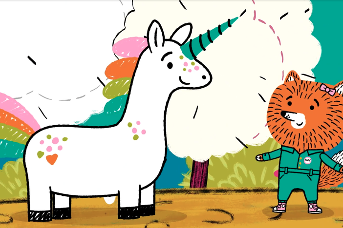 Lotta is upset when Skyler calls her “headphone girl.”/There’s a new kid in school.