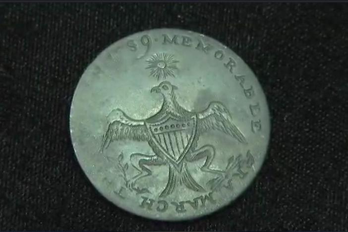Appraisal: 1789 "Memorable Era" Washington Inaugural Button
