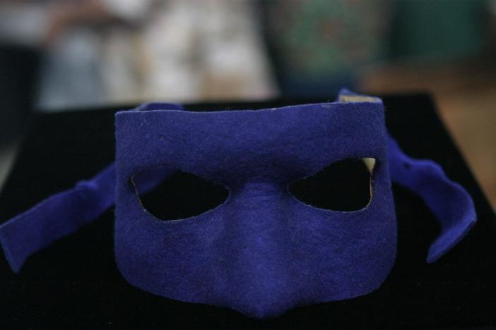 Appraisal: 1951 Inscribed Lone Ranger Mask.