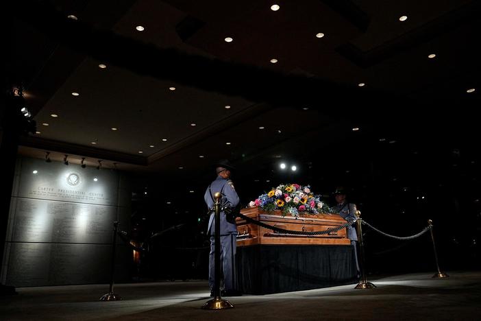 Faith, service and duty at center of memorial for Rosalynn Carter