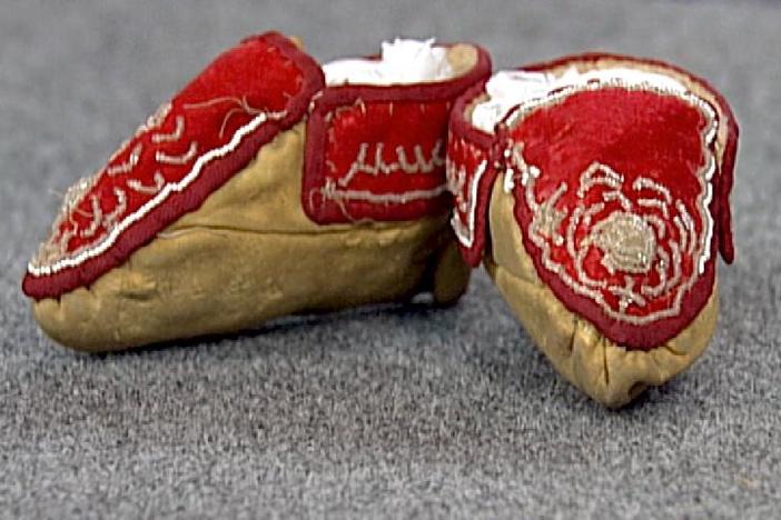 Appraisal: Mohawk Child's Moccasins, ca. 1860, from Vintage Toronto.