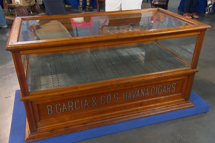 Appraisal: Garcia & Co. Humidor, ca. 1865, from Omaha Hr 3.