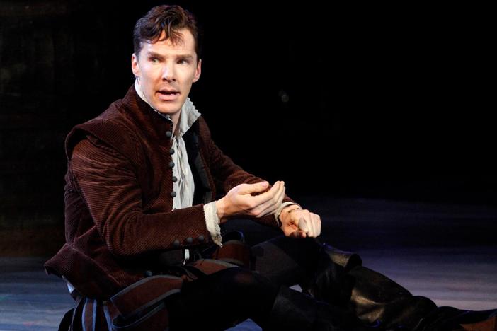 Benedict Cumberbatch as Rosencrantz in "Rosencrantz and Guildenstern Are Dead." 