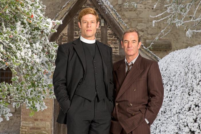 See a preview for the Season 3 premiere of Grantchester.