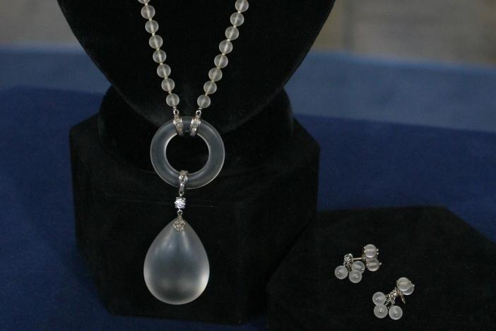 Appraisal: Georges Fouquet Glass Necklace, ca. 1930