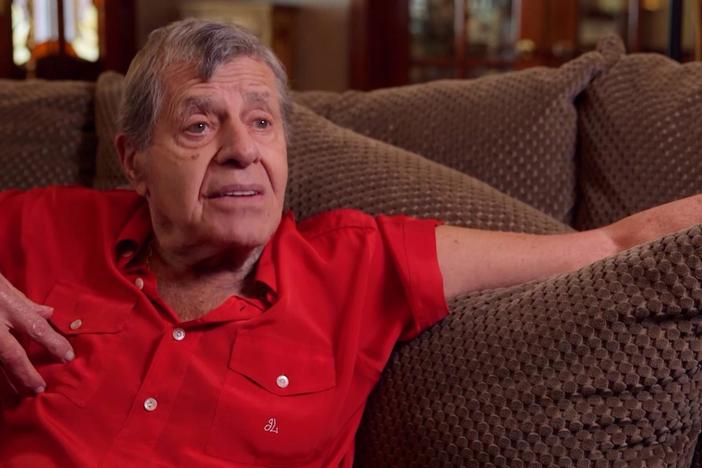 Jerry Lewis talks about becoming a comedian and his friendship with Sammy Davis, Jr.