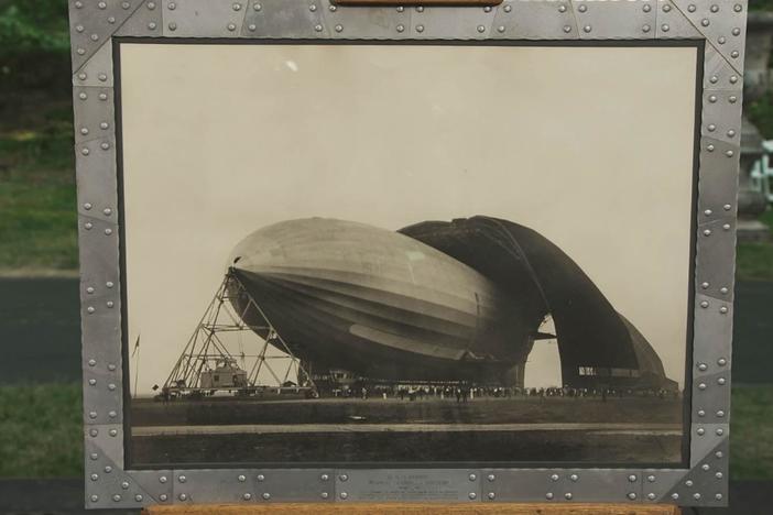 Appraisal: 1931 Margaret Bourke-White USS Airship Akron Photo