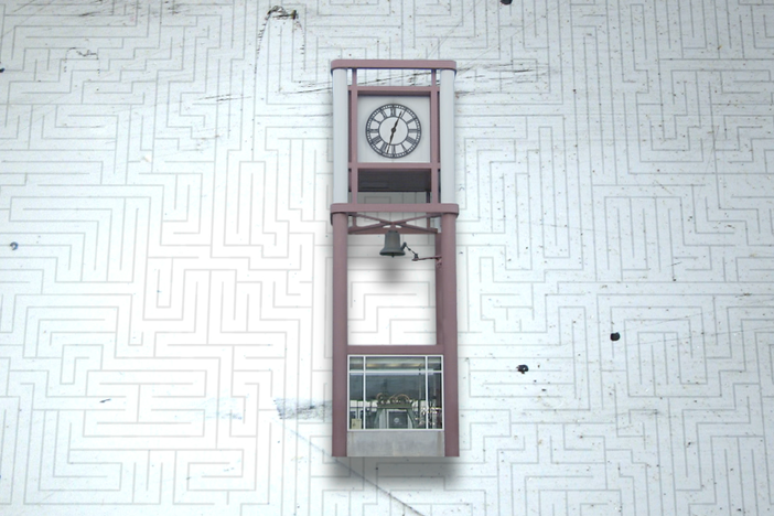 Take a closer look at the Rochester Tower clock from Antiquing in Rochester, MN!