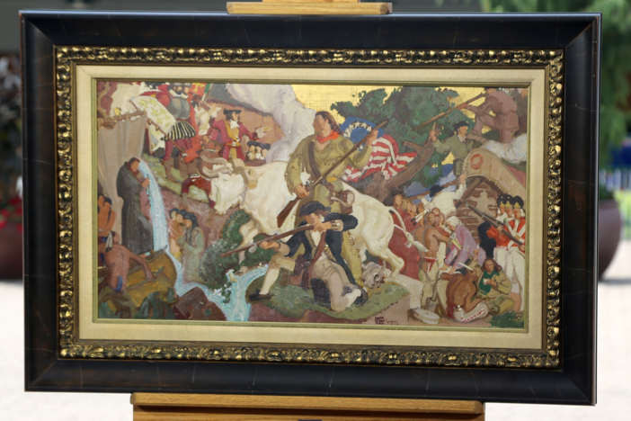 Appraisal: Dean Cornwell Mural Study, ca. 1941