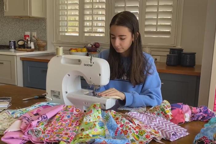 Mask shortage spurs Americans to action with their sewing machines