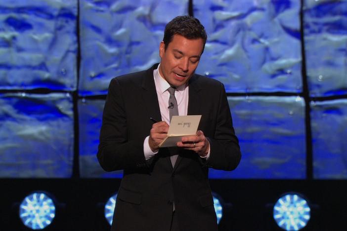 Jimmy Fallon thanks Jay Leno for everything.