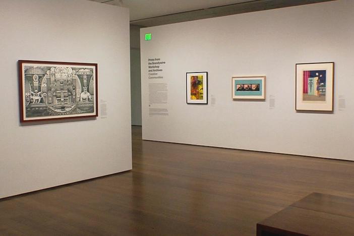 A printmaking workshop inspires artists to push boundaries