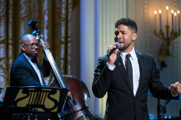 Jussie Smollett in "Smithsonian Salutes Ray Charles: In Performance at the White House."