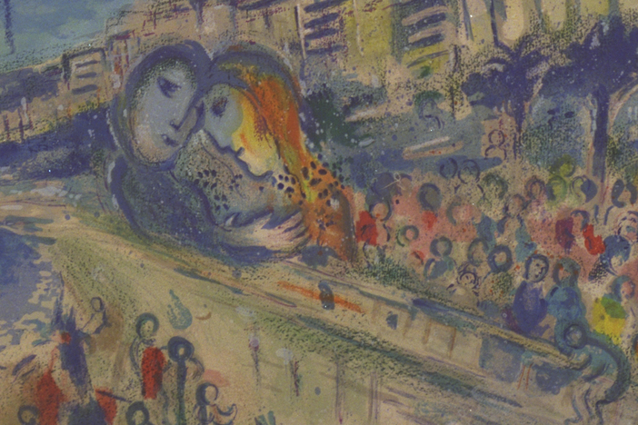 Appraisal: 1967 Sorlier Lithograph After Chagall, from Vintage Charlotte.