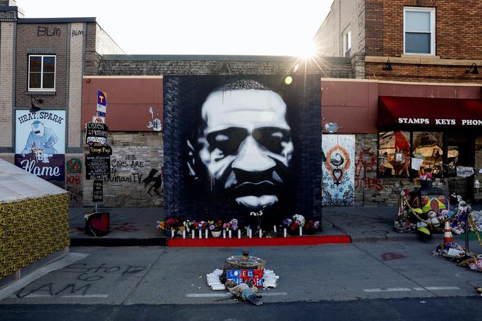 How George Floyd's image became an icon for artists and helped communities mourn