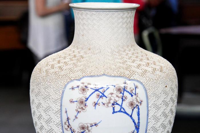 Appraisal: Makuzu Kozan Porcelain Vase, ca. 1898, from Boston Hour 3.