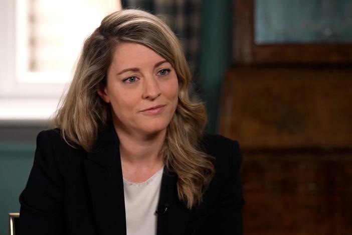 Canadian Foreign Minister Melanie Joly discusses the Ukraine crisis.